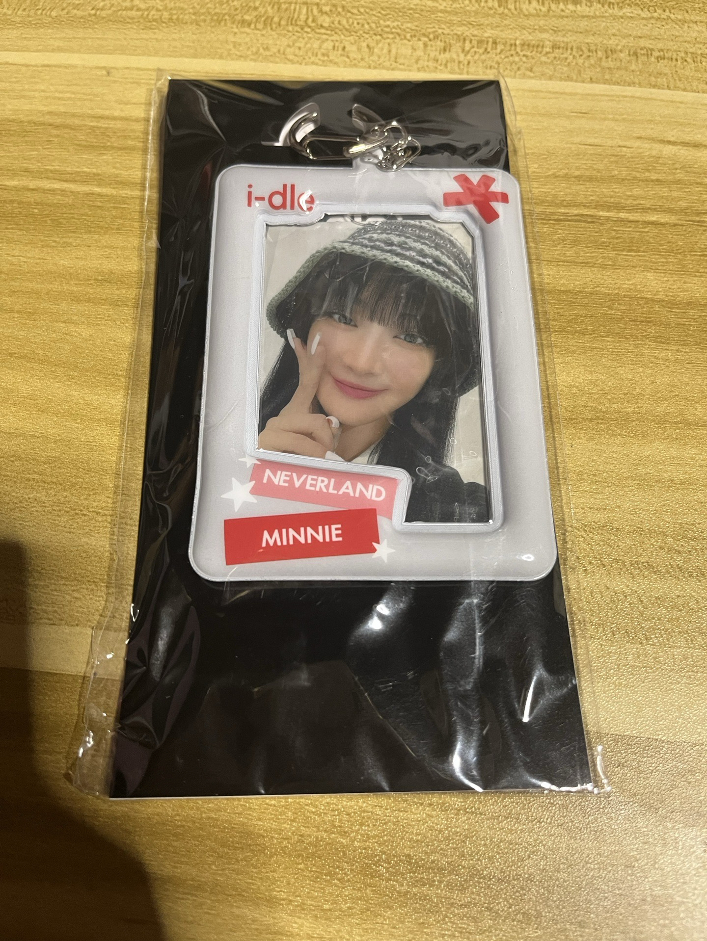 （🏰現貨）I-dle 日巡 卡套鑰匙圈-米妮