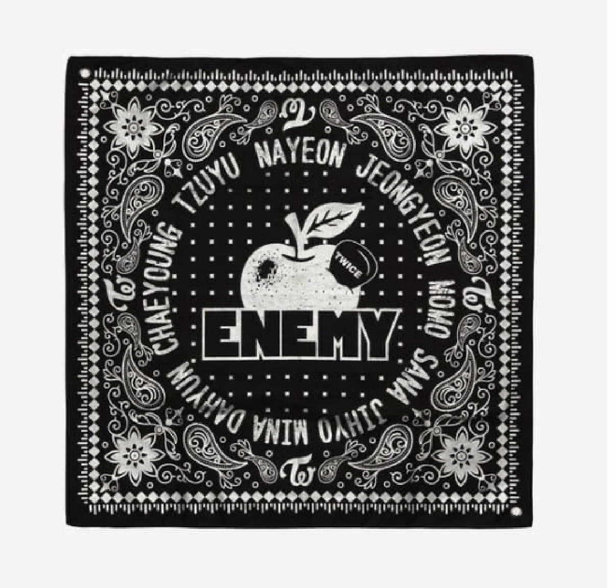 TWICE ENEMY方巾 全新未拆