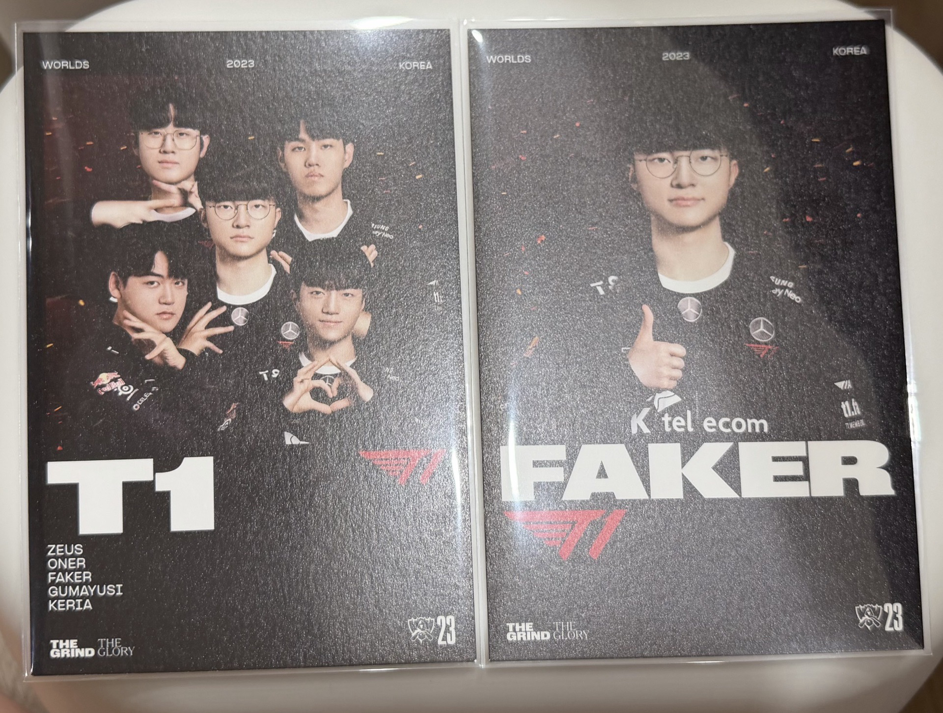 T1 2023 Hikr 韓國線下特展明信片