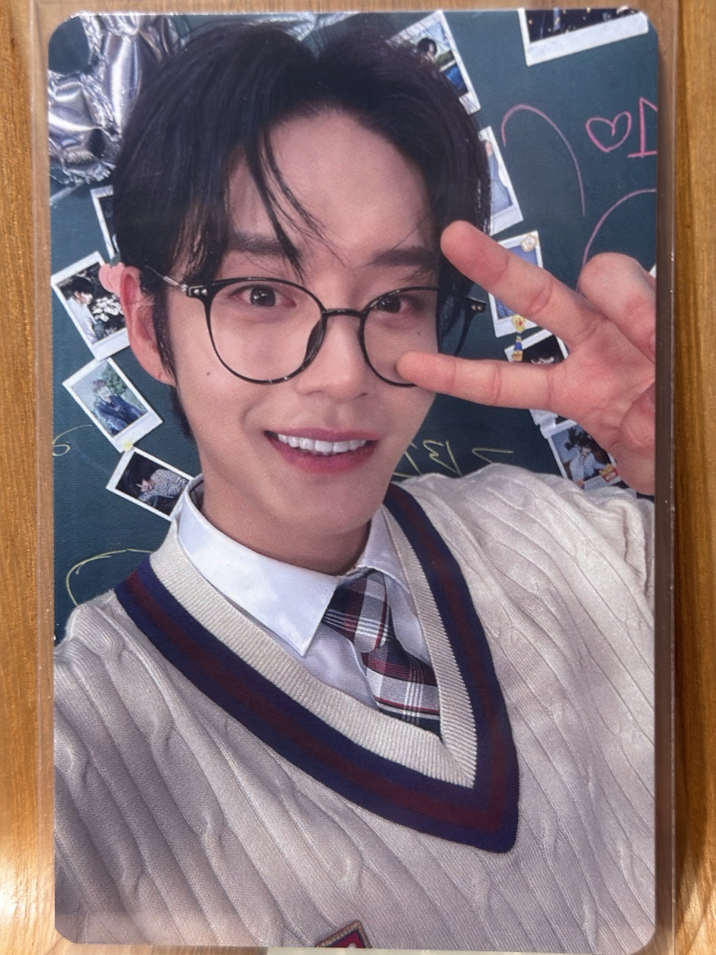 zerobaseone 地雄 迷二 模範生特典卡