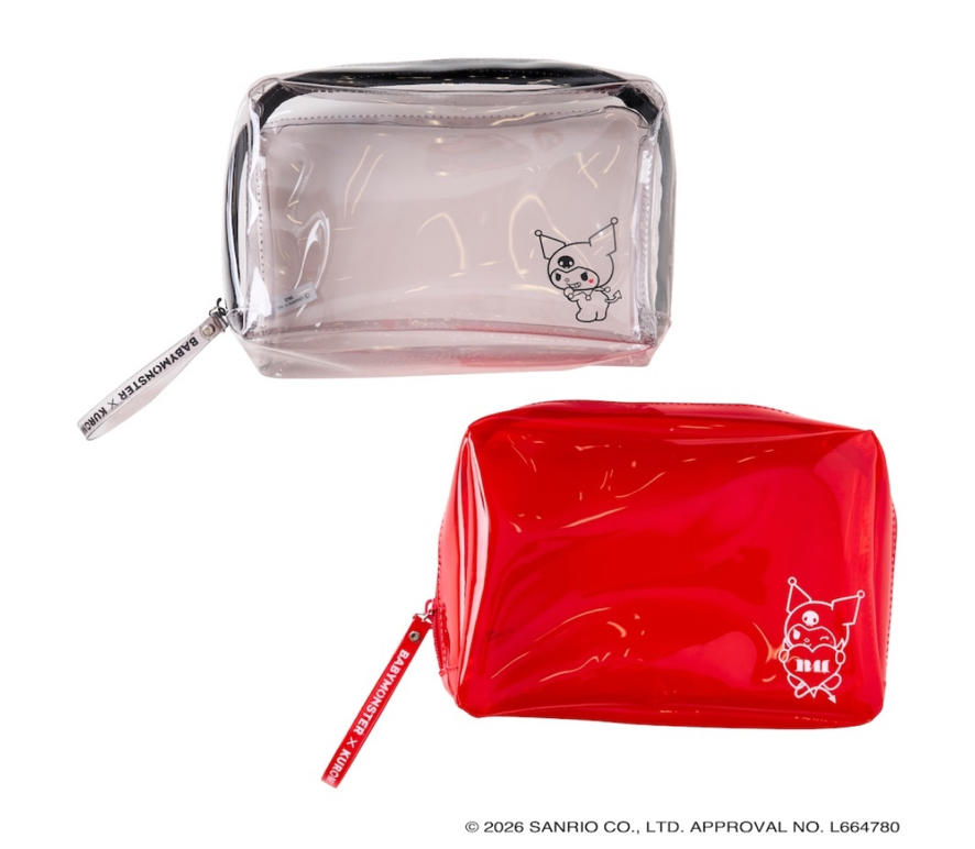 🩵BABYMONSTER x KUROMI 聯名系列 化妝包 收納包