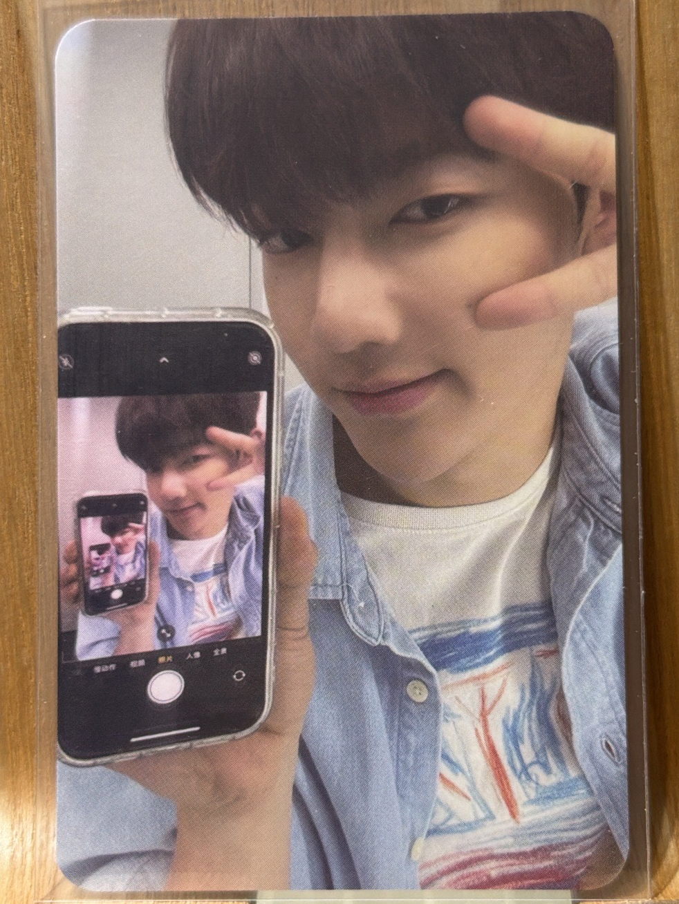 章昊 迷一 K4對鏡自拍特典卡