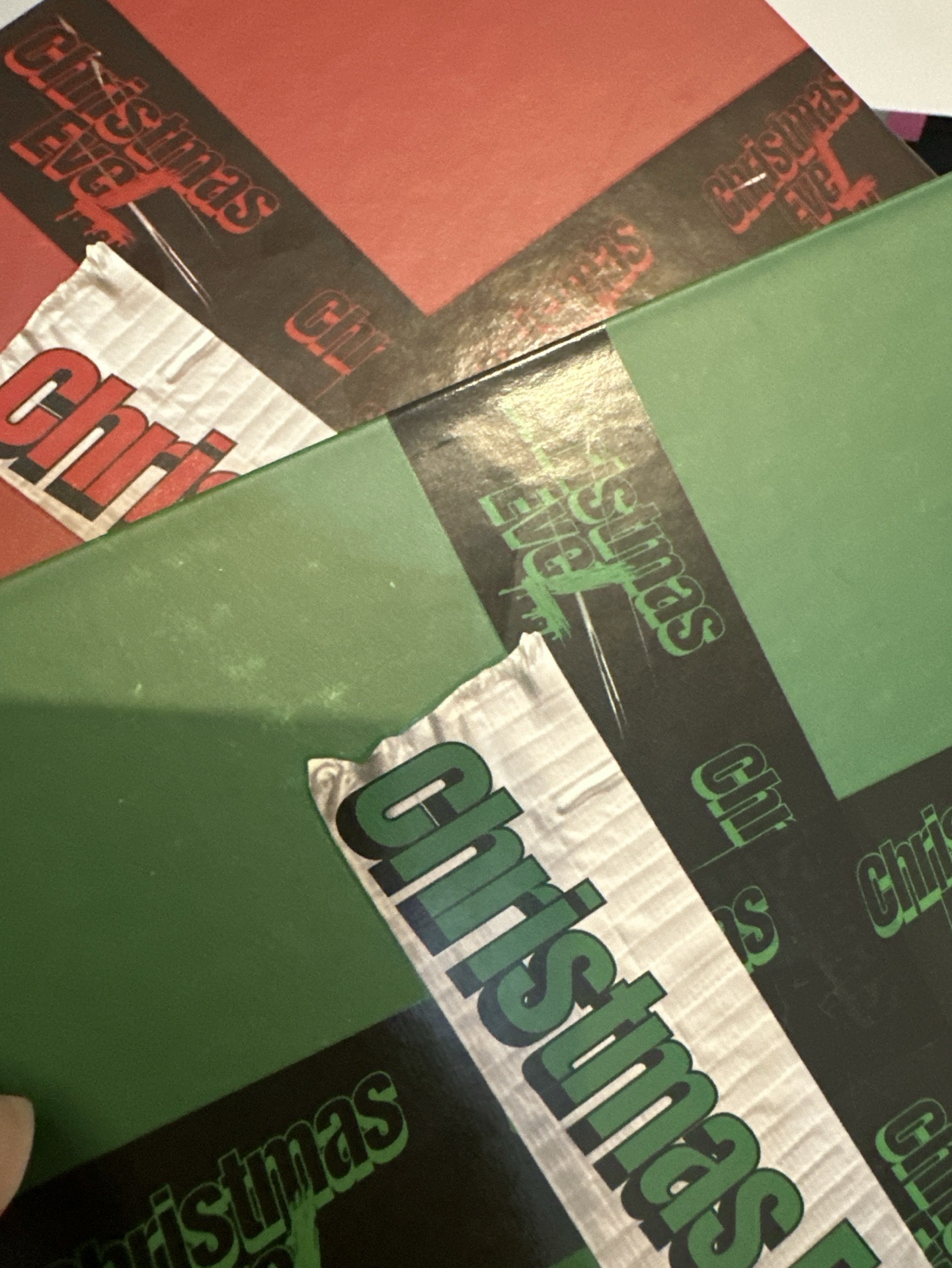 聖誕專紅綠一組（寫真、CD、海報）