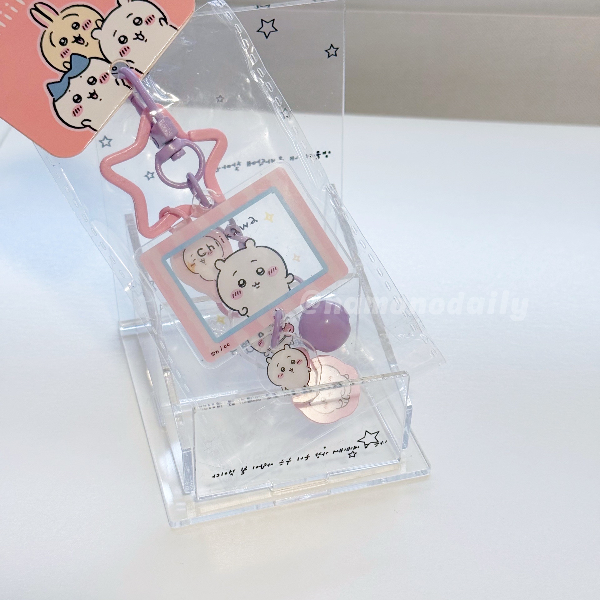 𝜗𝜚˚⋆Miniso 吉伊卡哇鑰匙圈 吉伊💕