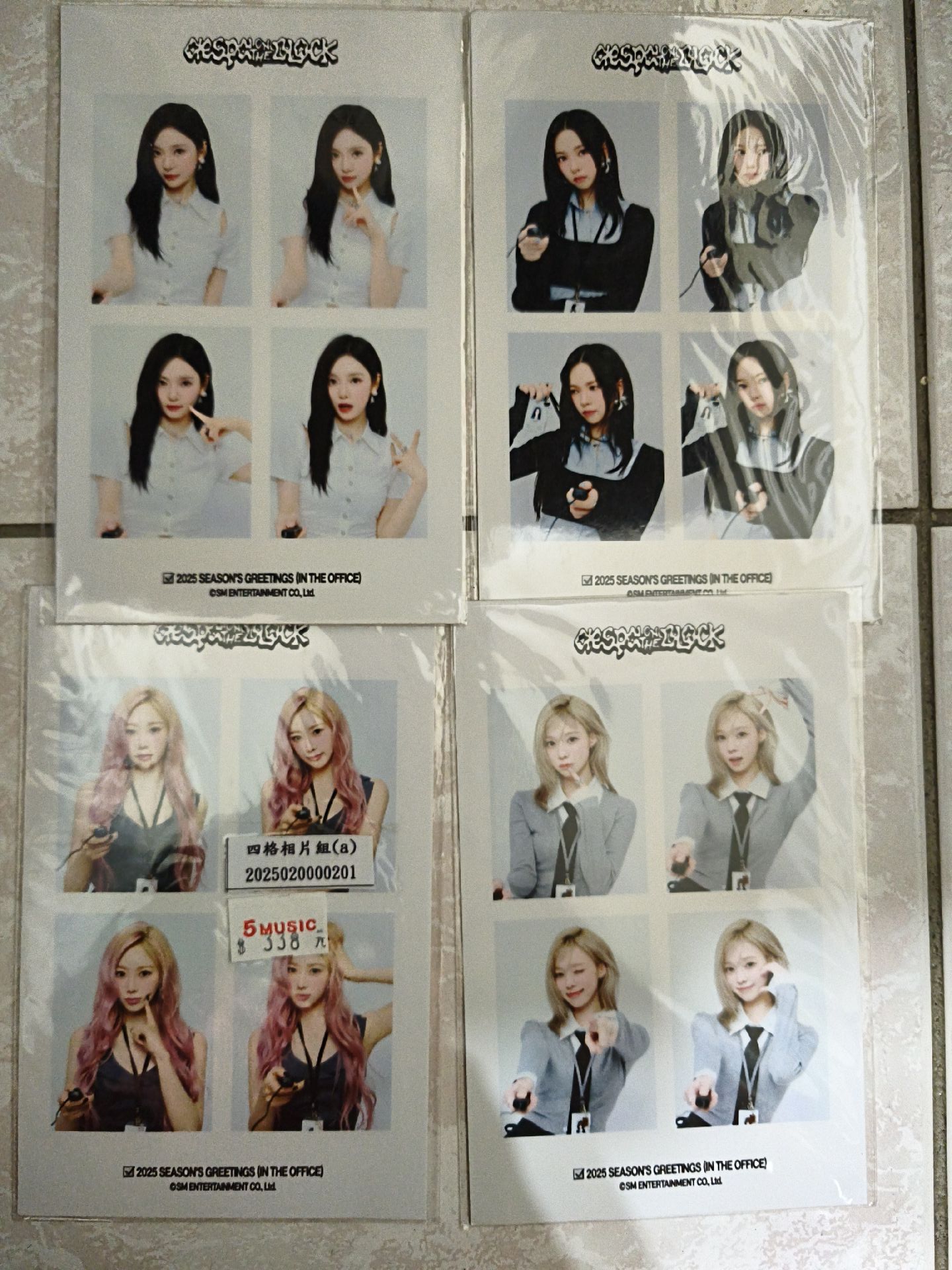 25年曆 明信片組 人生四格全新未拆