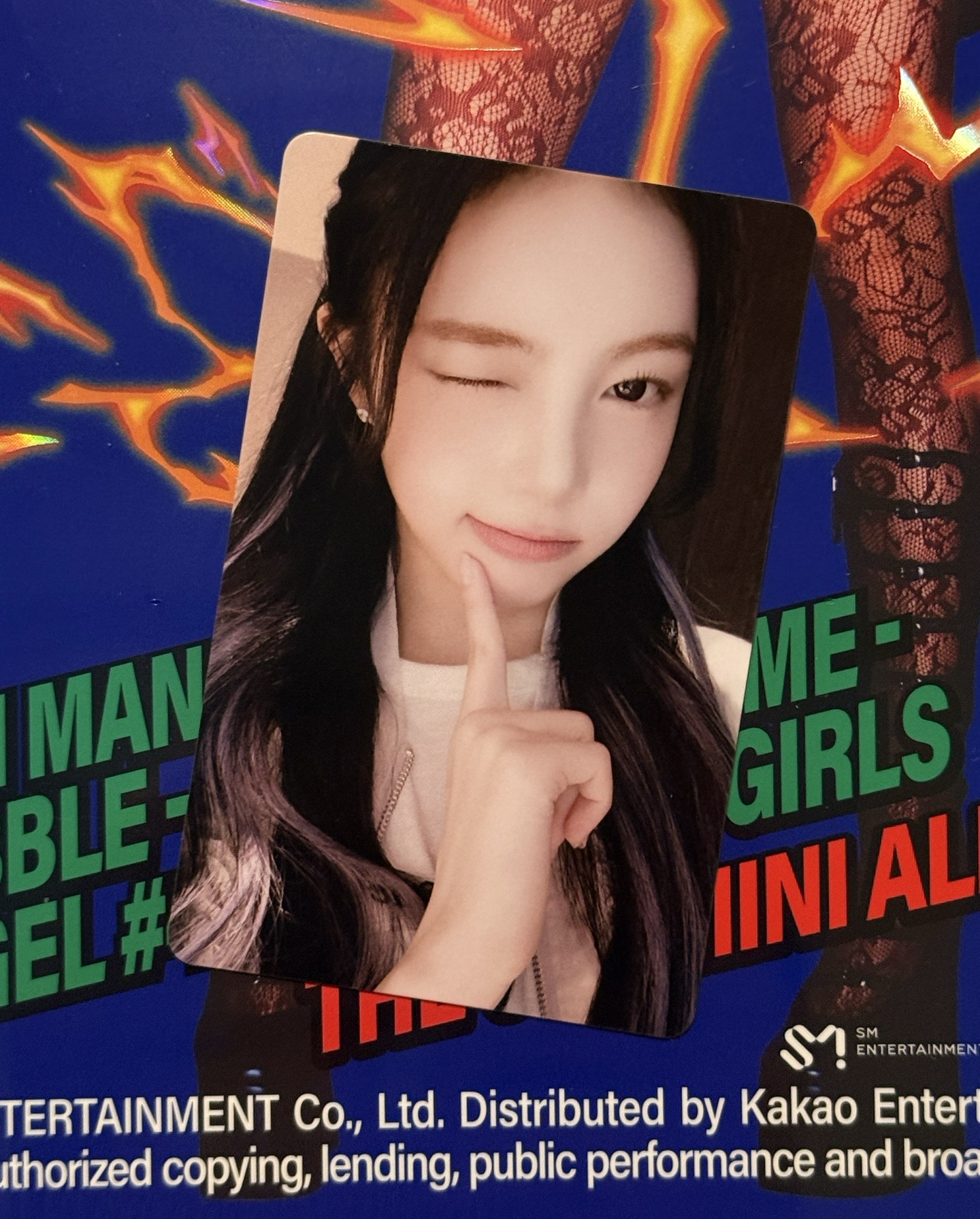 IAN KMS花店中簽卡