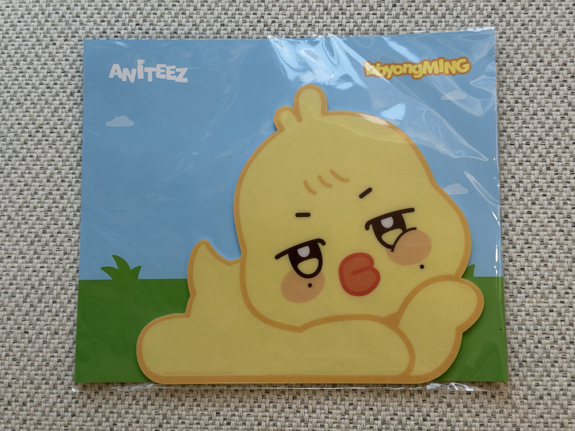 趴趴蹦旼滑鼠墊