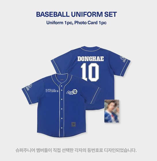 «線上預購» SJ SS10🇰🇷安可場 球衣組 🈶小卡 