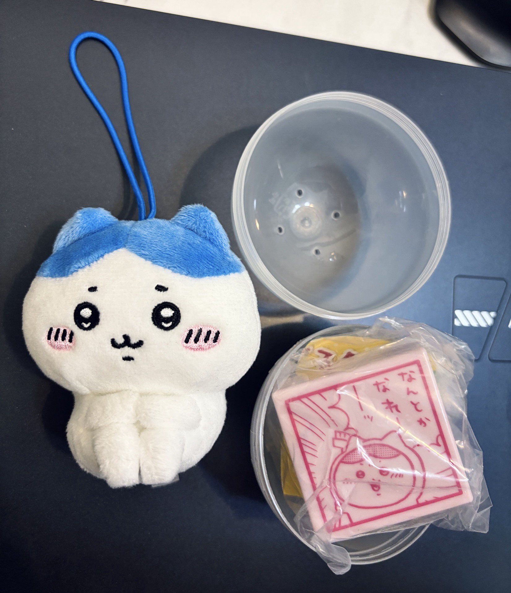 整圖售💙小八蹲姿扭蛋娃+扭蛋印章