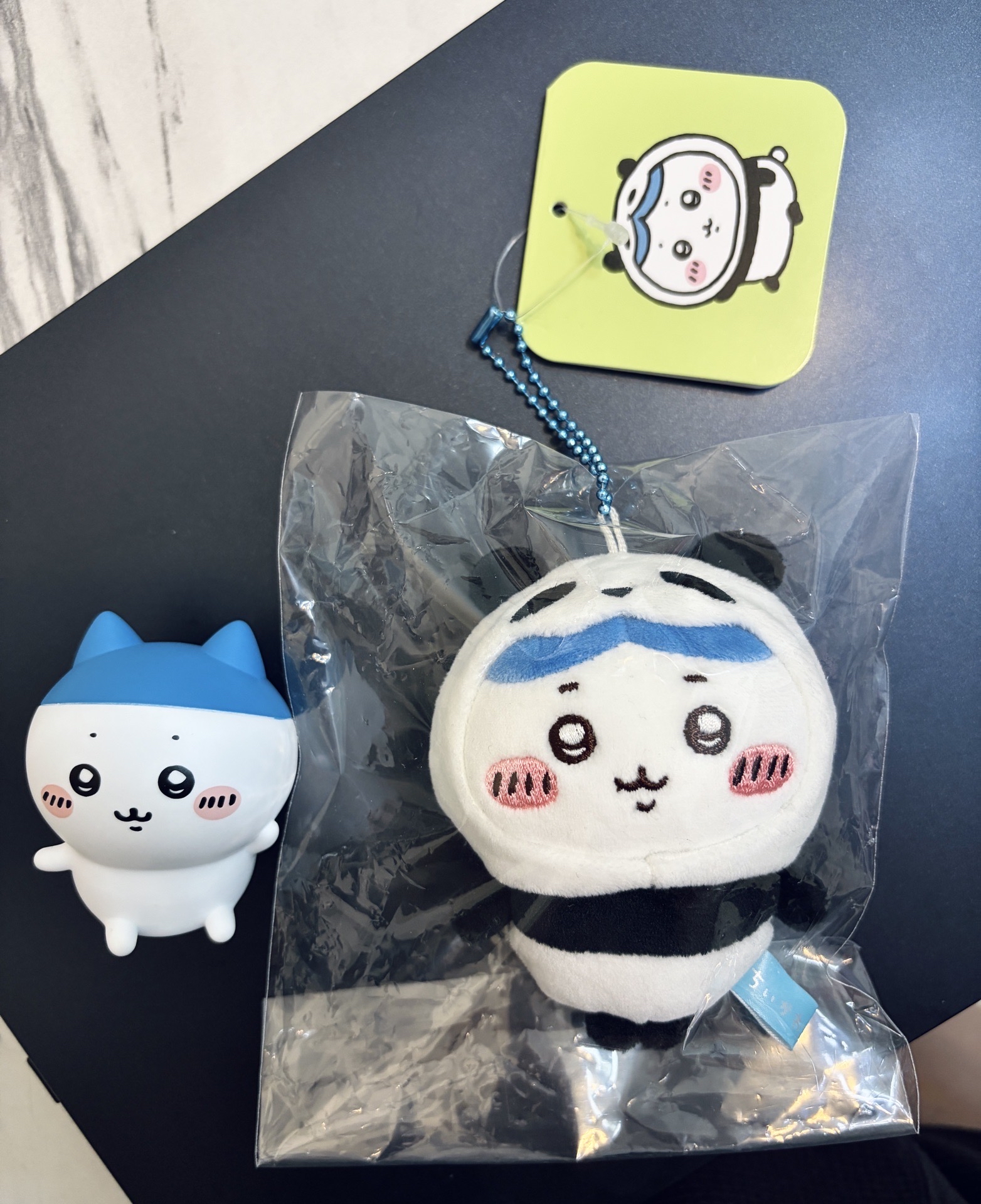 日版熊貓小八（贈萬代的平頭公仔）