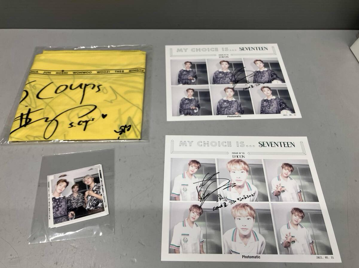 (現貨）seventeen 日版封面 dicon hoshi 抱熊榮 含特典資料夾