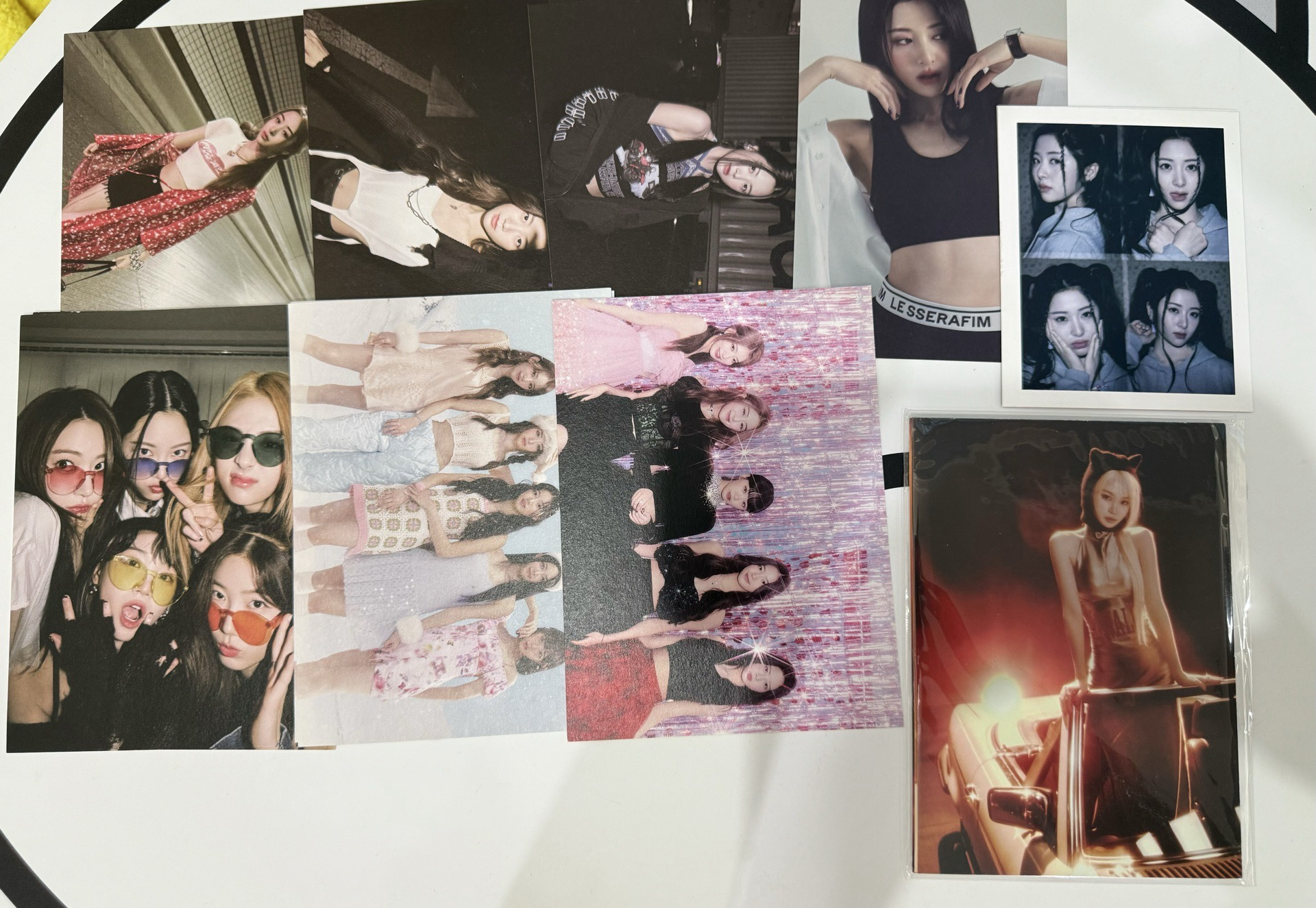 LE SSERAFIM明信片 入場 專卡