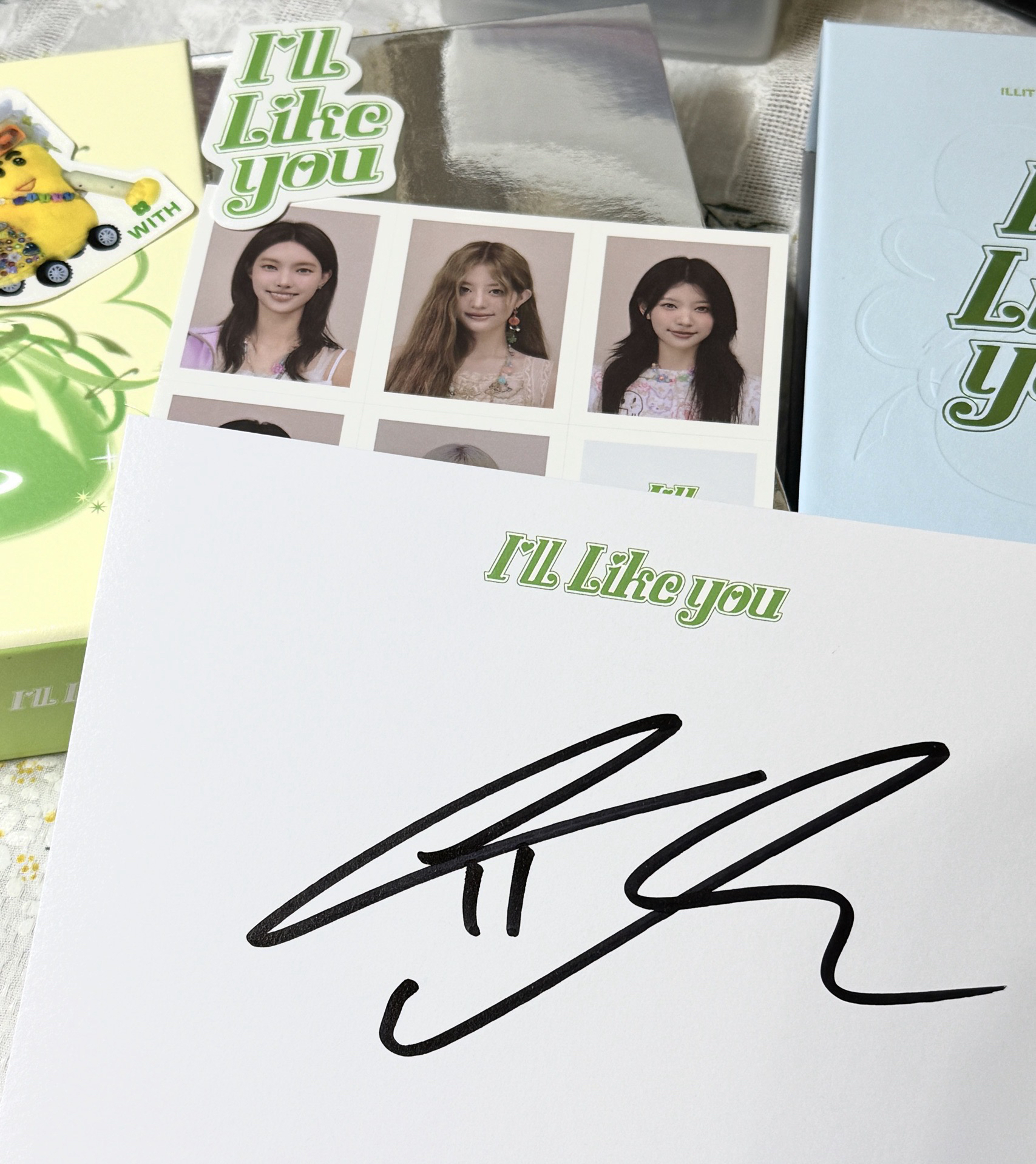 可直拍 迷二with版 玧美版親簽專