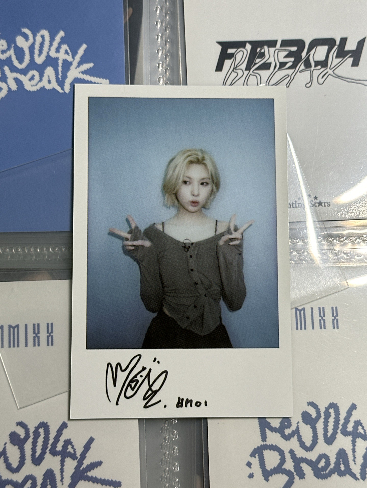 NMIXX sw幸運卡拍立得裴