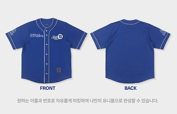 SJ SS10🇰🇷安可場 球衣 