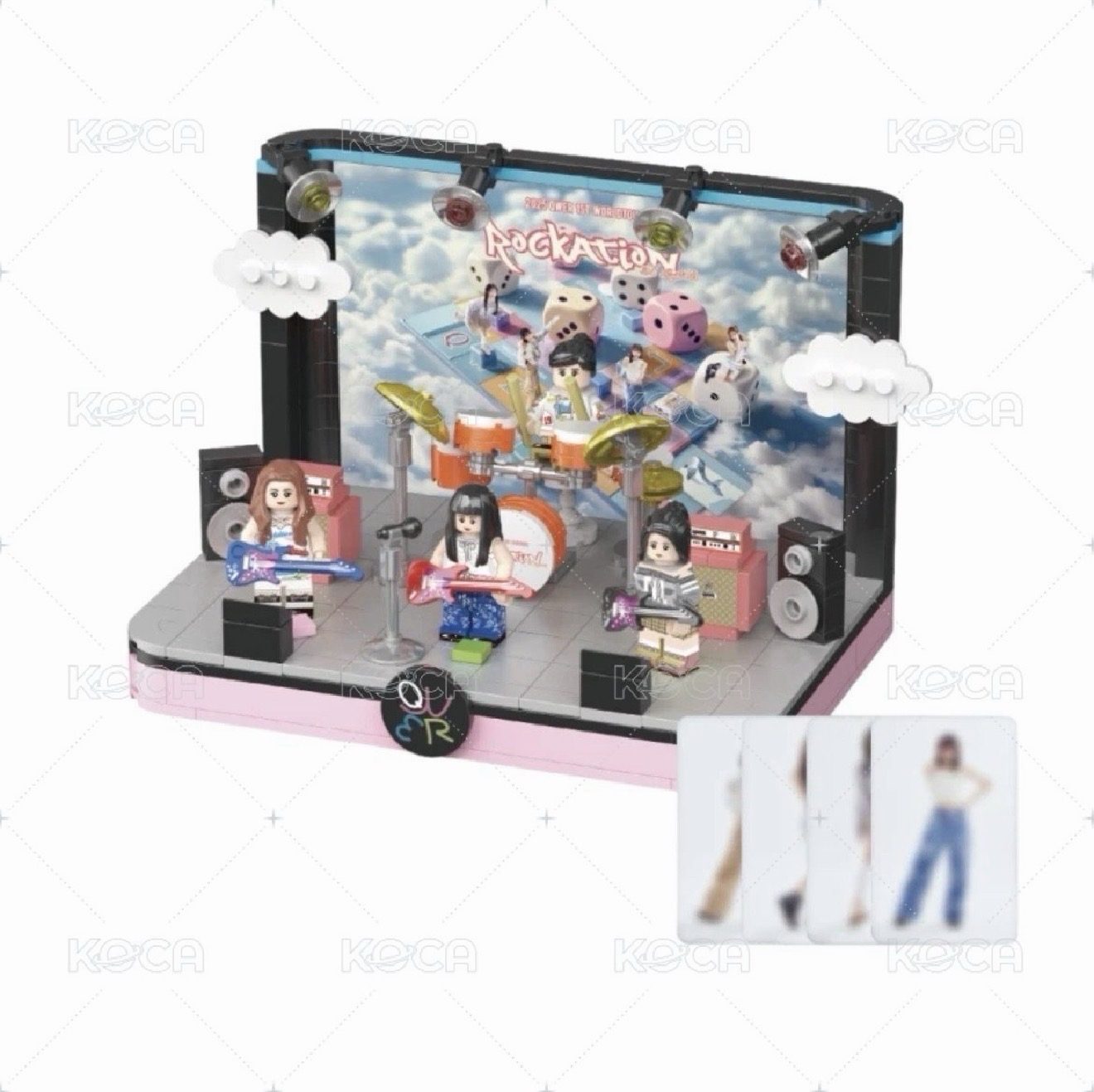 現貨 QWER積木組含小卡