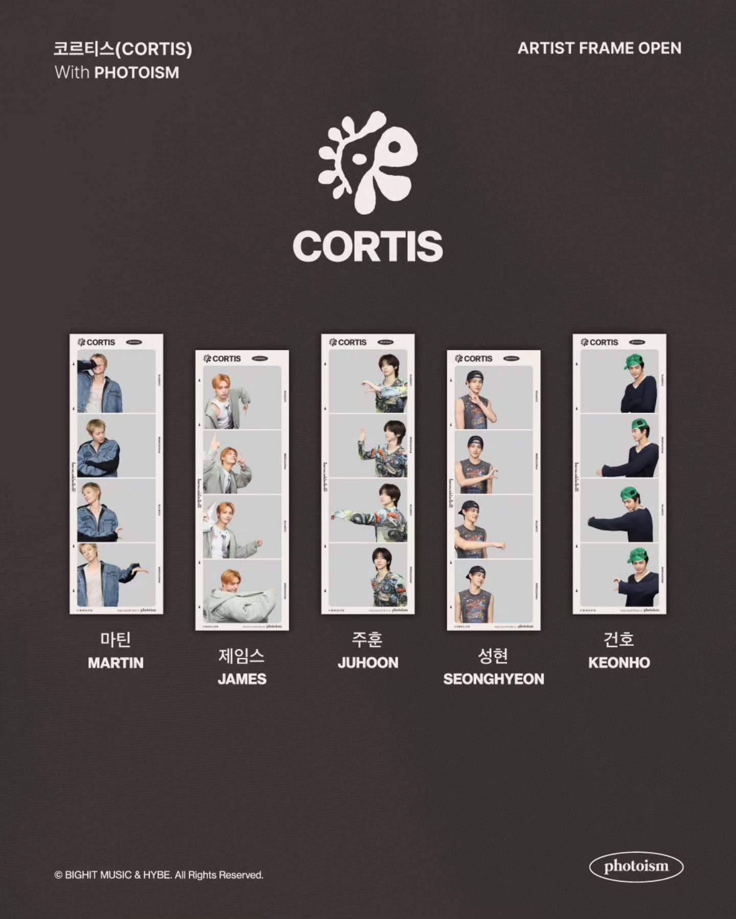 「韓國代印」cortis 人生四格 接單到3/31