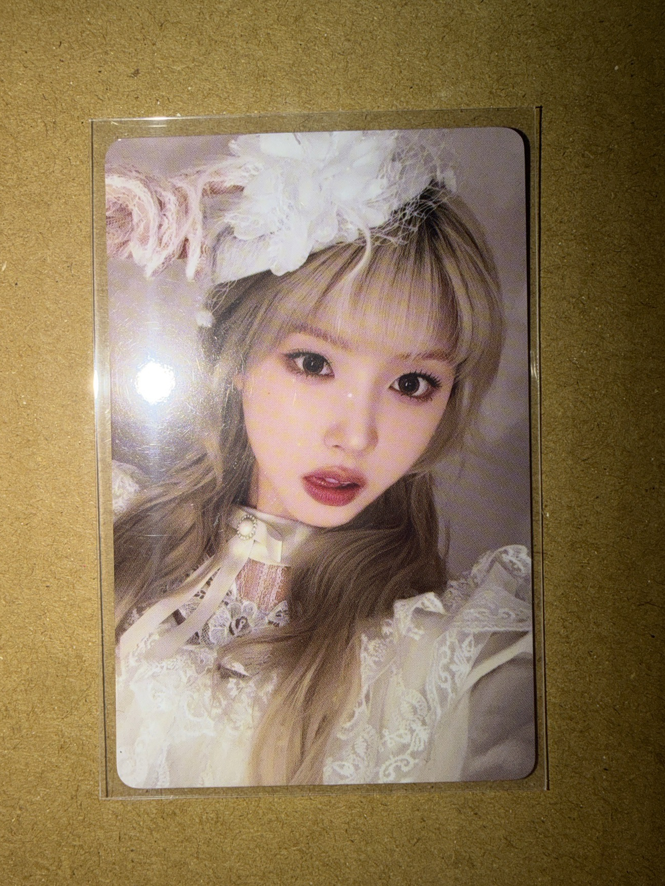 jiwoo 一直娛大小姐簽售卡