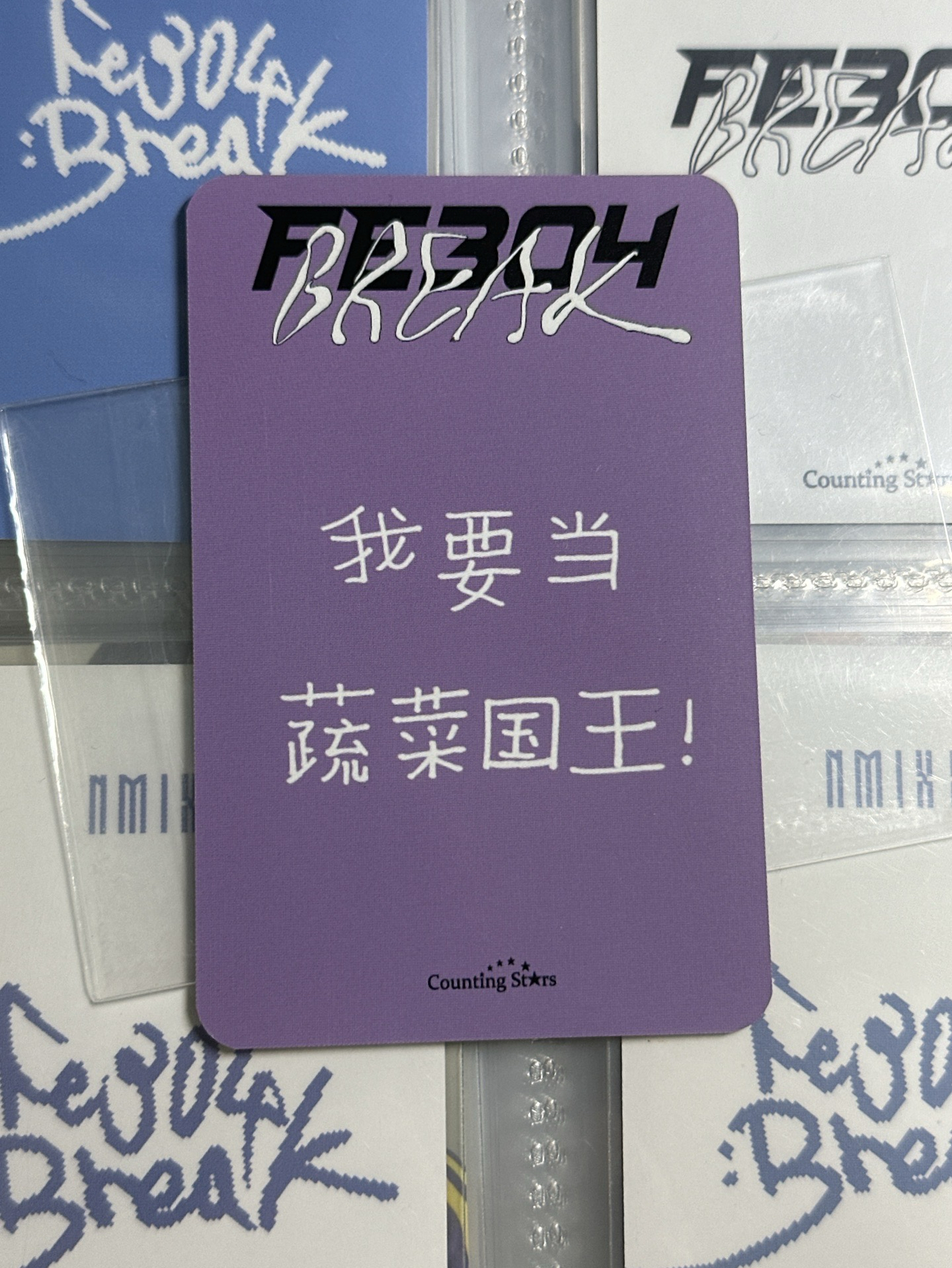 NMIXX 數星星蛋塔友 中文卡背