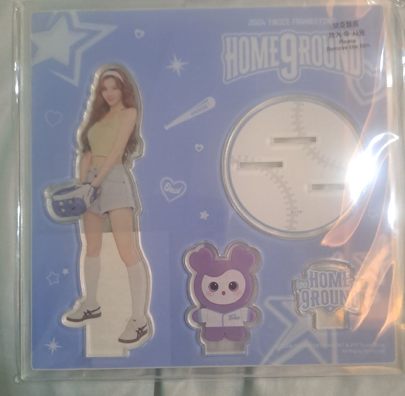 TWICE SANA九週年棒球立牌