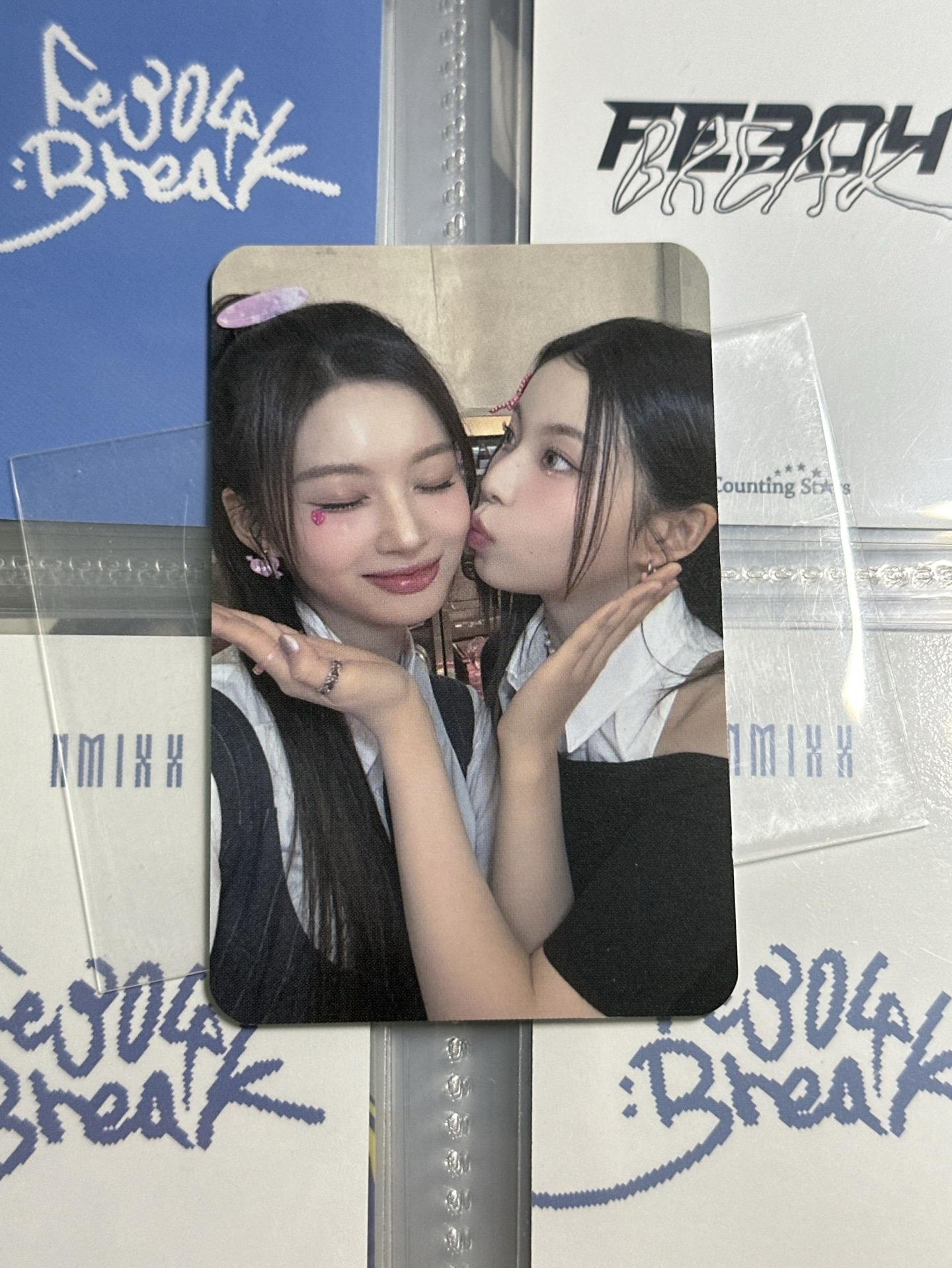 NMIXX 週邊立牌薛圭雙人卡