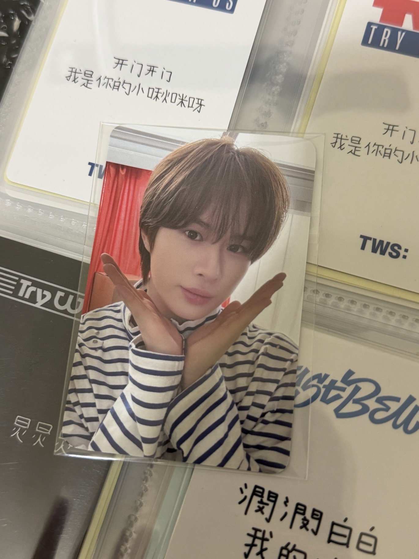 炅潣 迷三k4簽售卡