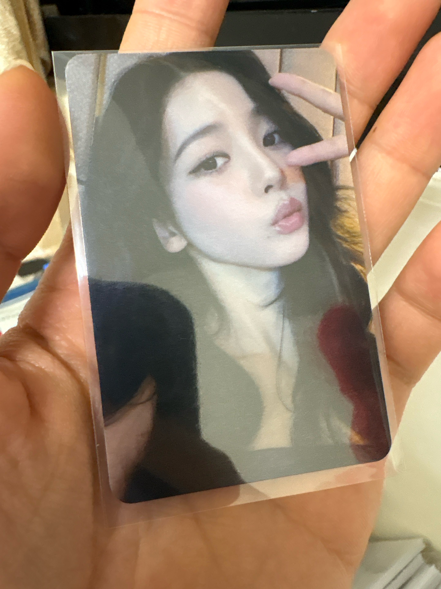 aespa Rich Man 柚 幸運卡