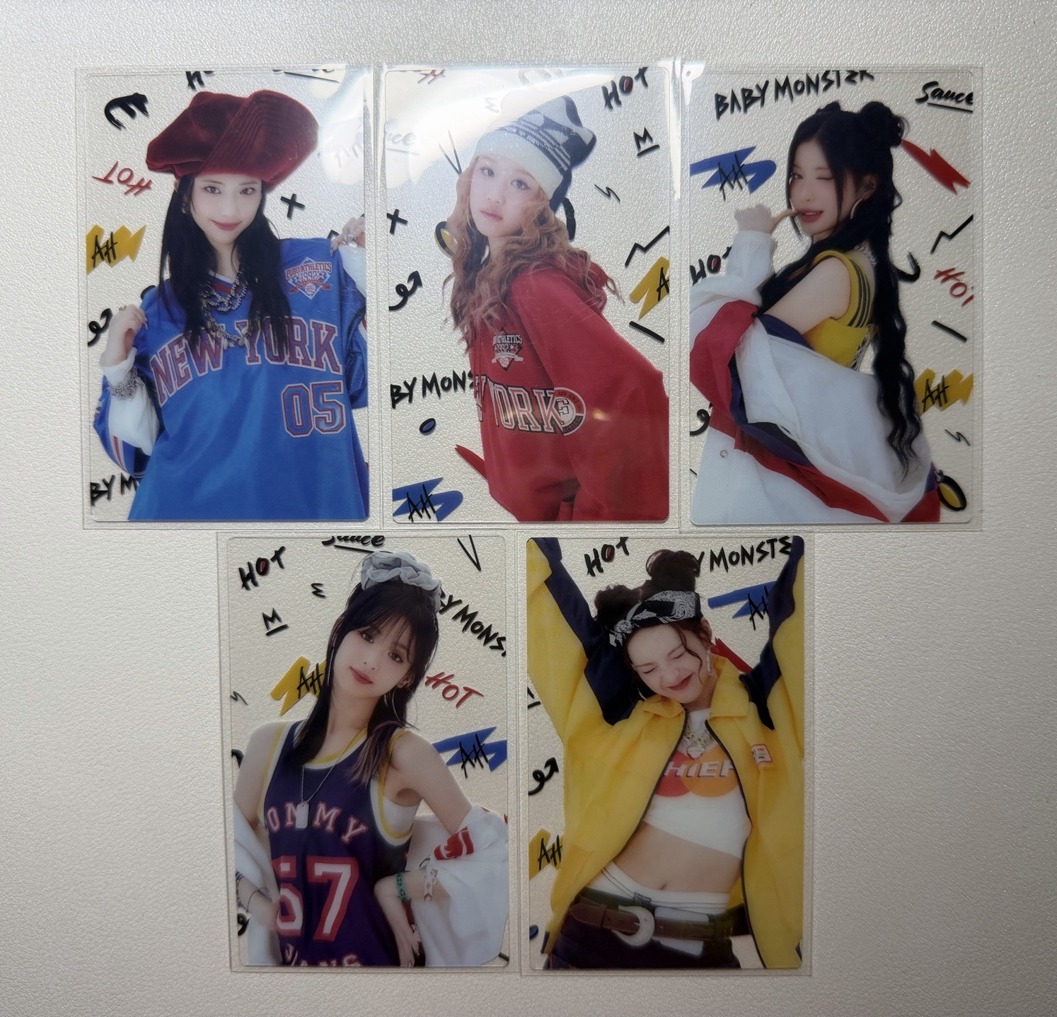 HOT SAUCE 隨機透卡 5張