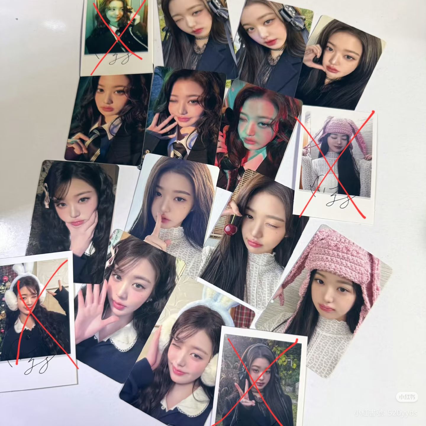 ive 員瑛 d社單卡一套12張