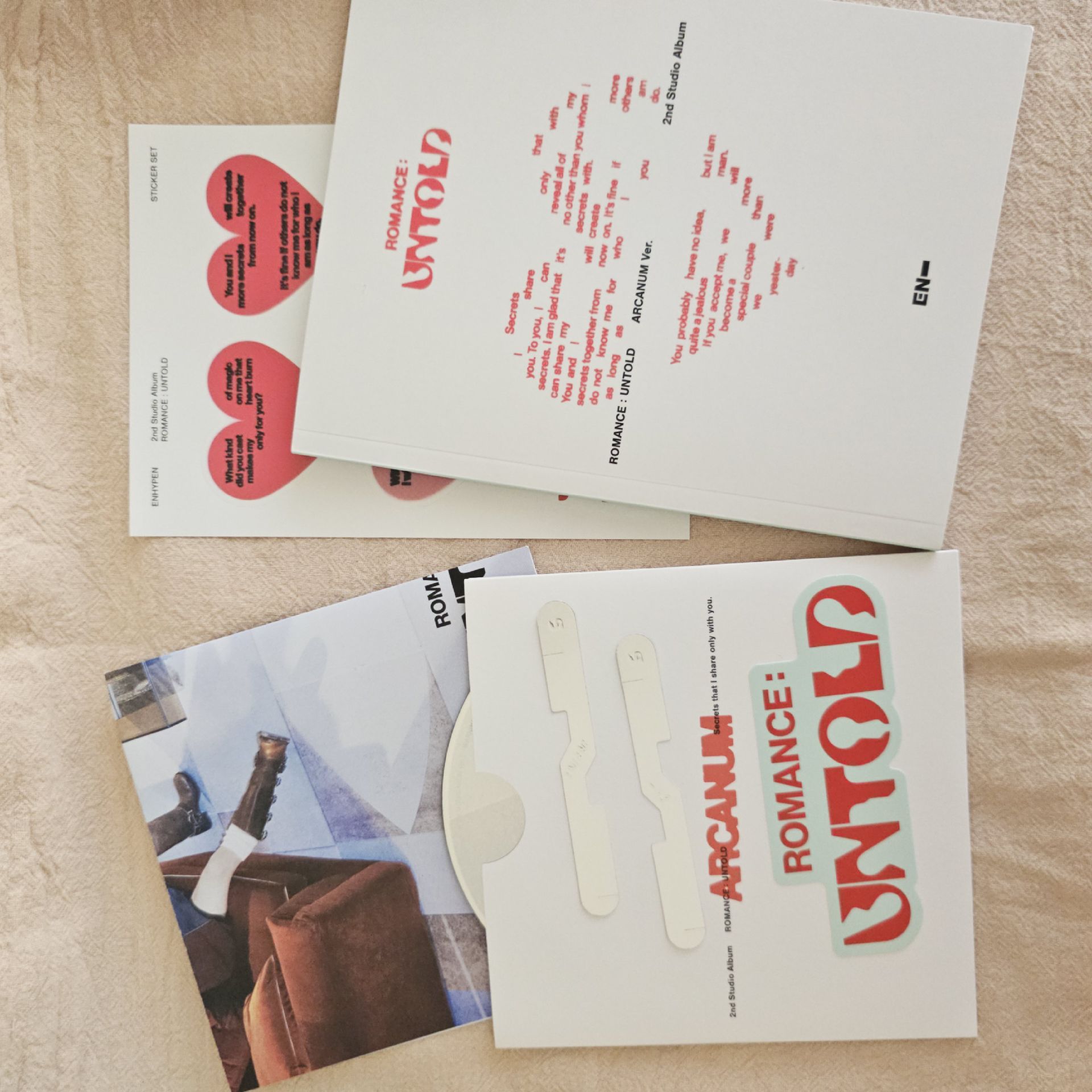 enhypen｜正二 空專（內容物如圖二）