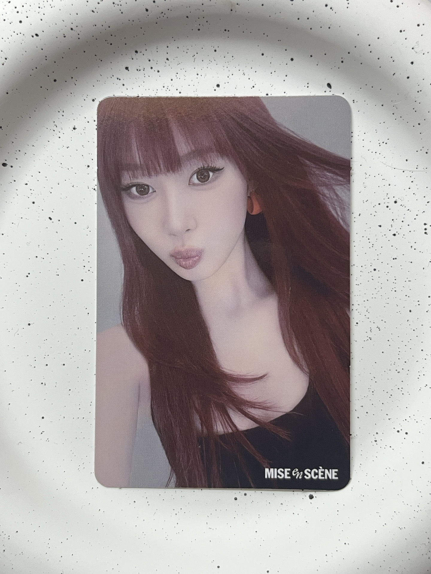 🖤aespa｜Giselle｜髮油代言卡