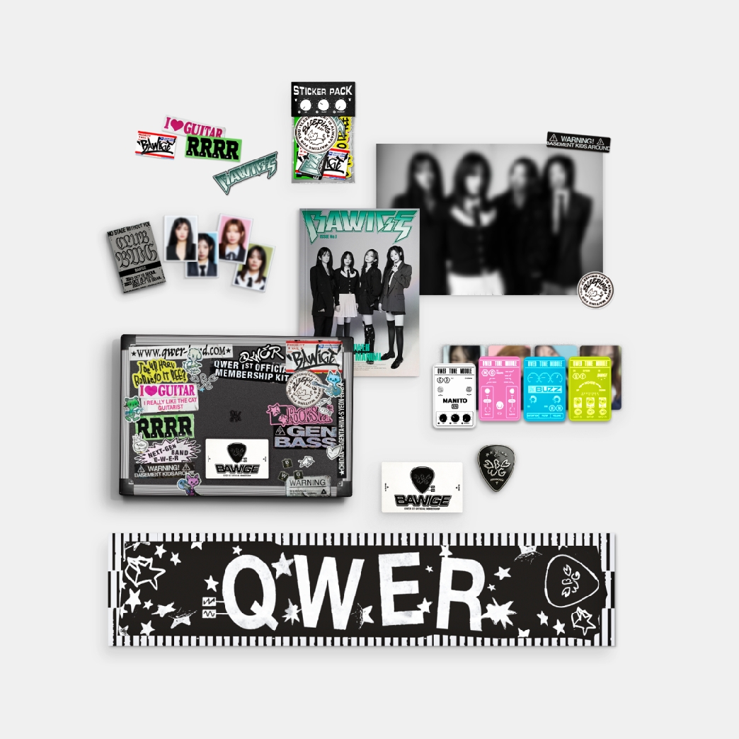 QWER 1期會員禮 全新未拆