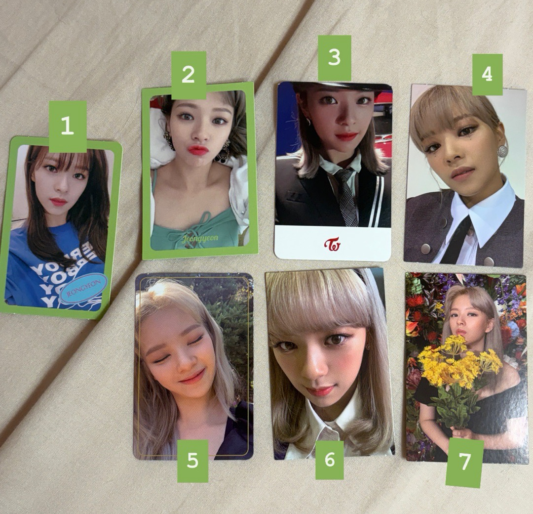 TWICE｜JEONGYEON小卡區