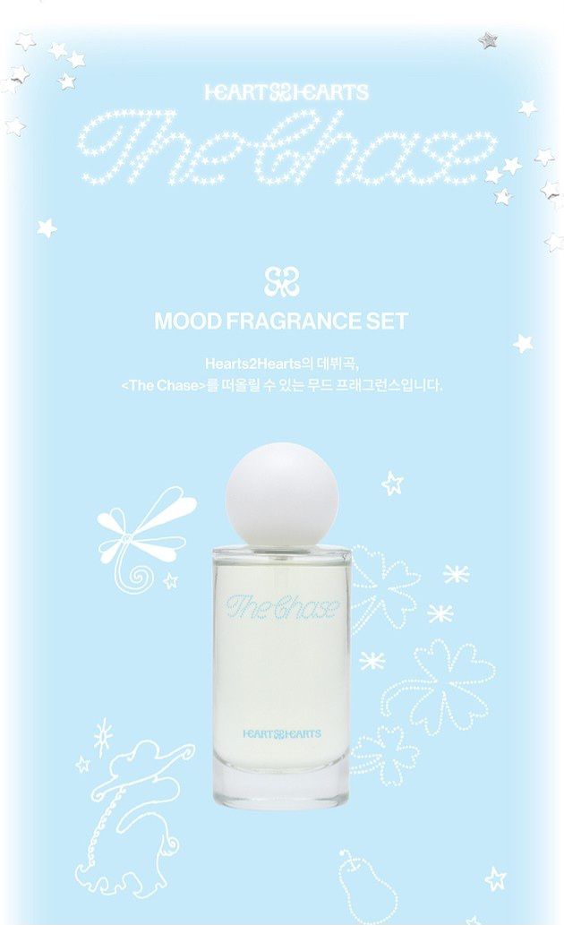 hearts2hearts the chase 周邊 香水ian組