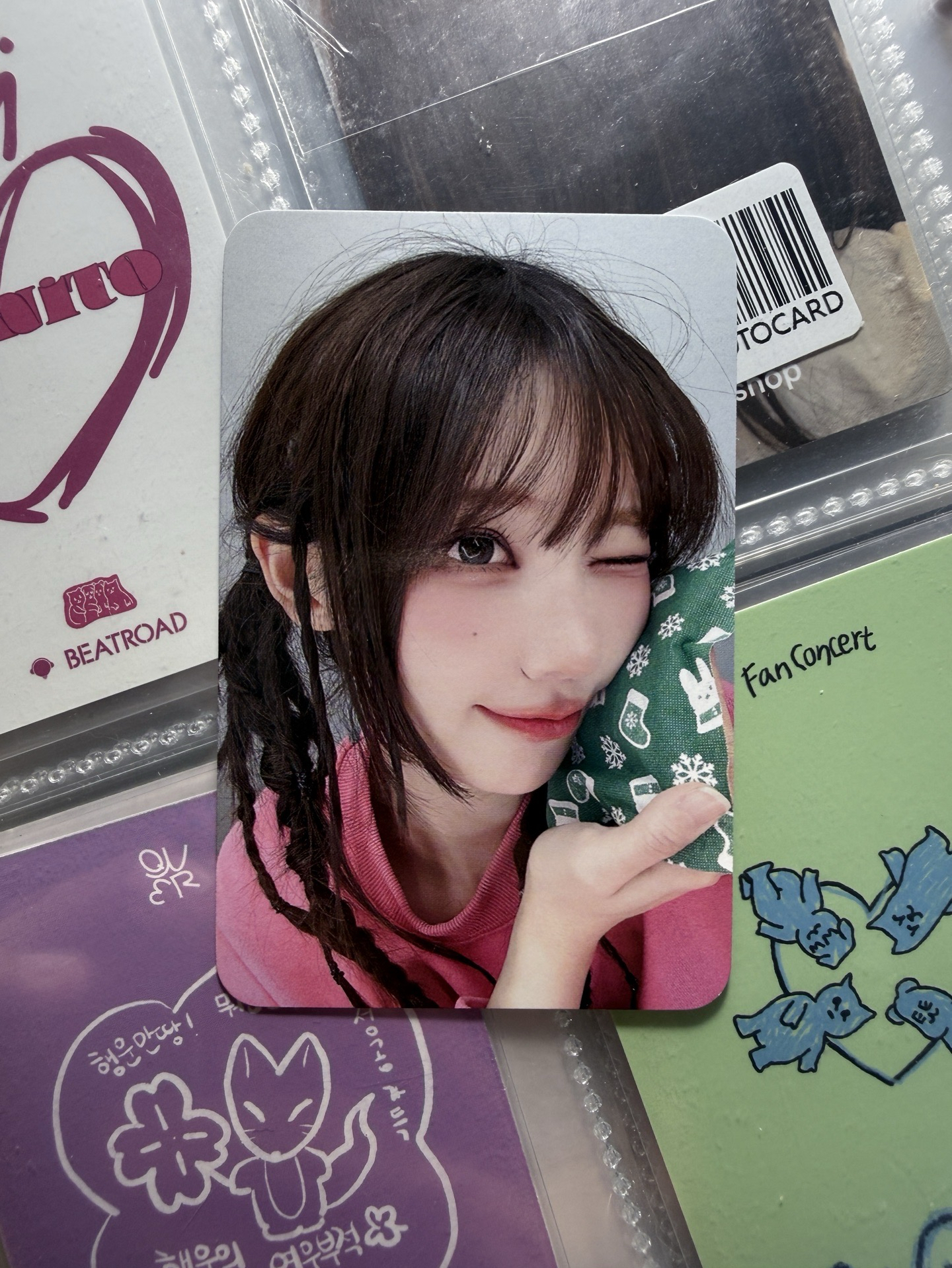 ✴️ 迷二 dmm 末簽 9.0 簽售卡 Magenta