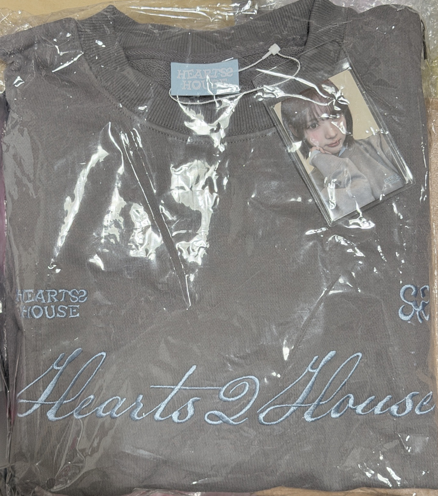 (現貨含卡 可當日寄出）h2h fm jiwoo 衛衣卡 長袖