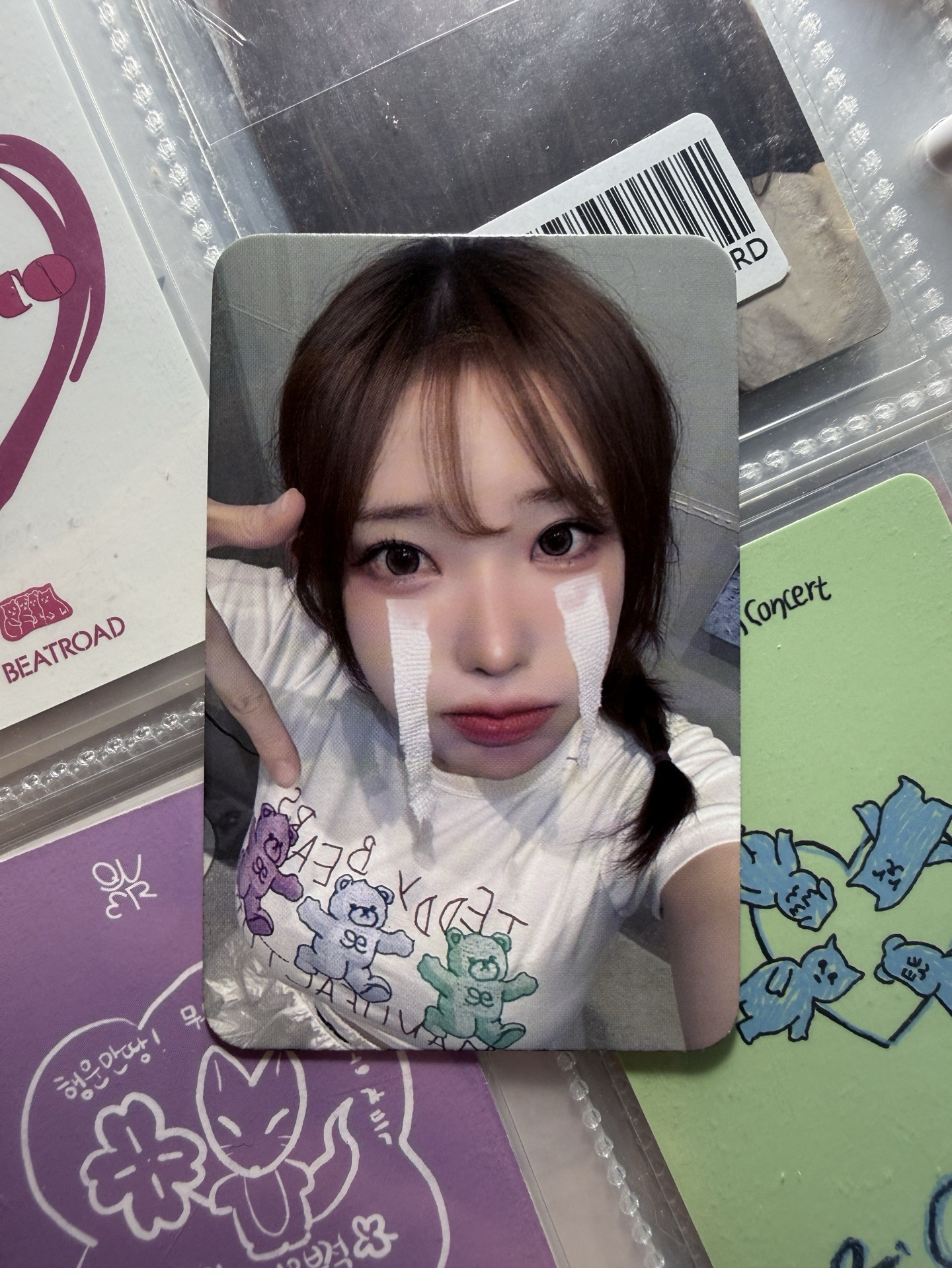 ❇️ 迷三 dmm 末簽 9.0 簽售卡 哭哭 Magenta