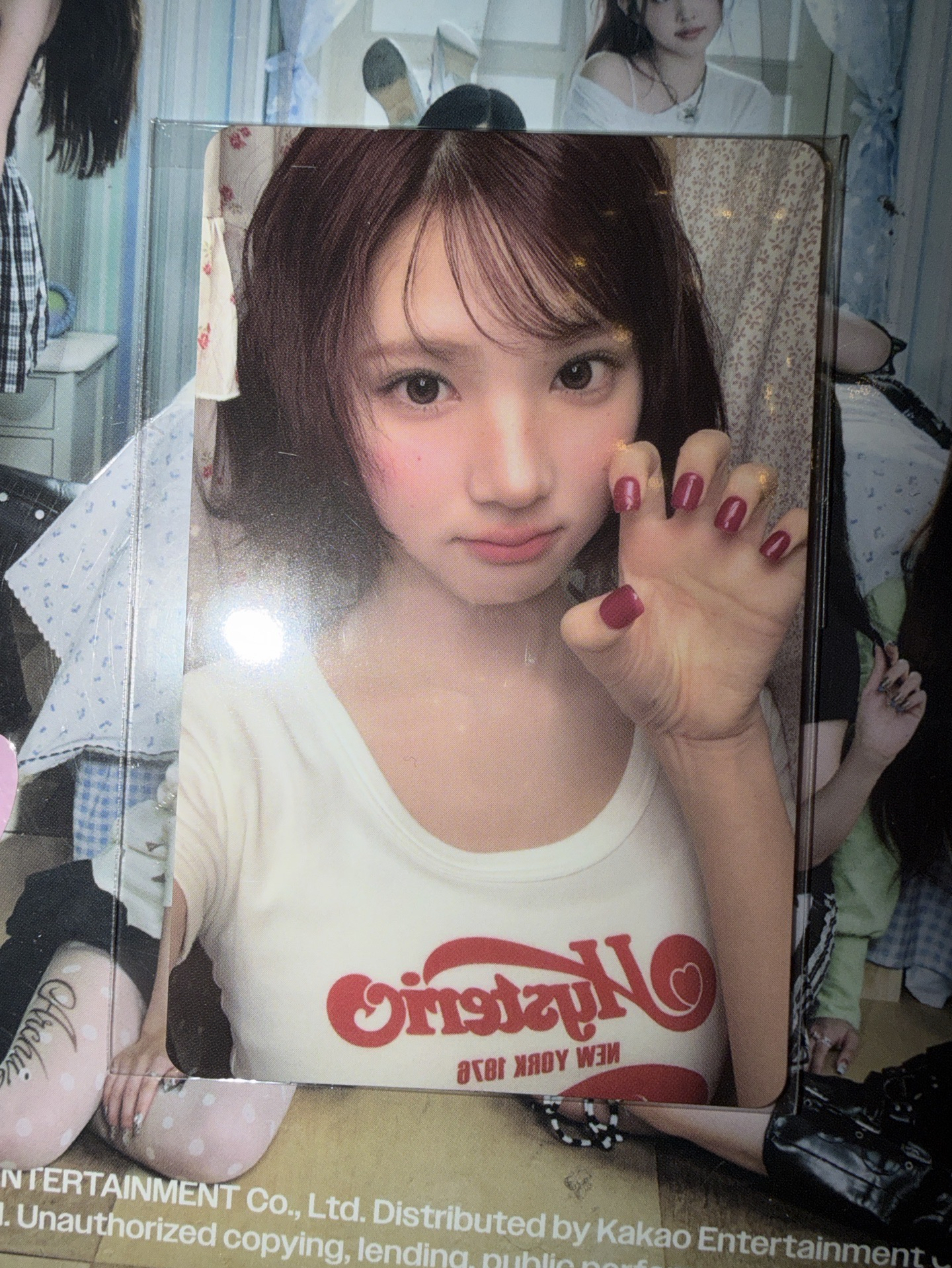 hearts2hearts jiwoo sm幸運卡