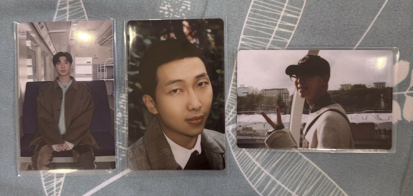 金南俊 solo 小卡