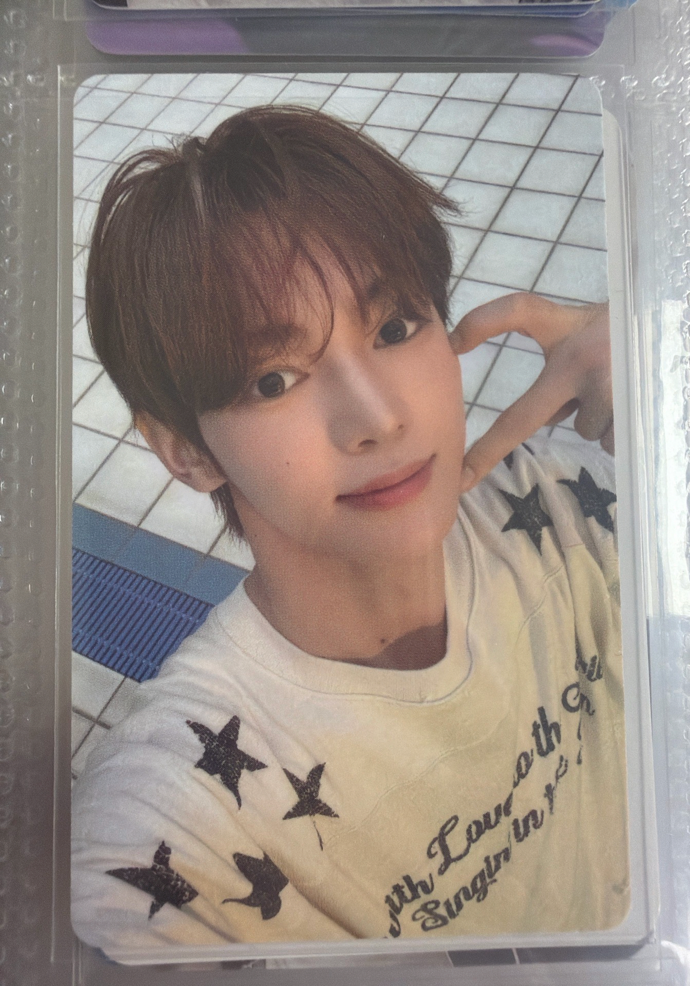 韓振 wvs 2.0 單封 幸運卡 