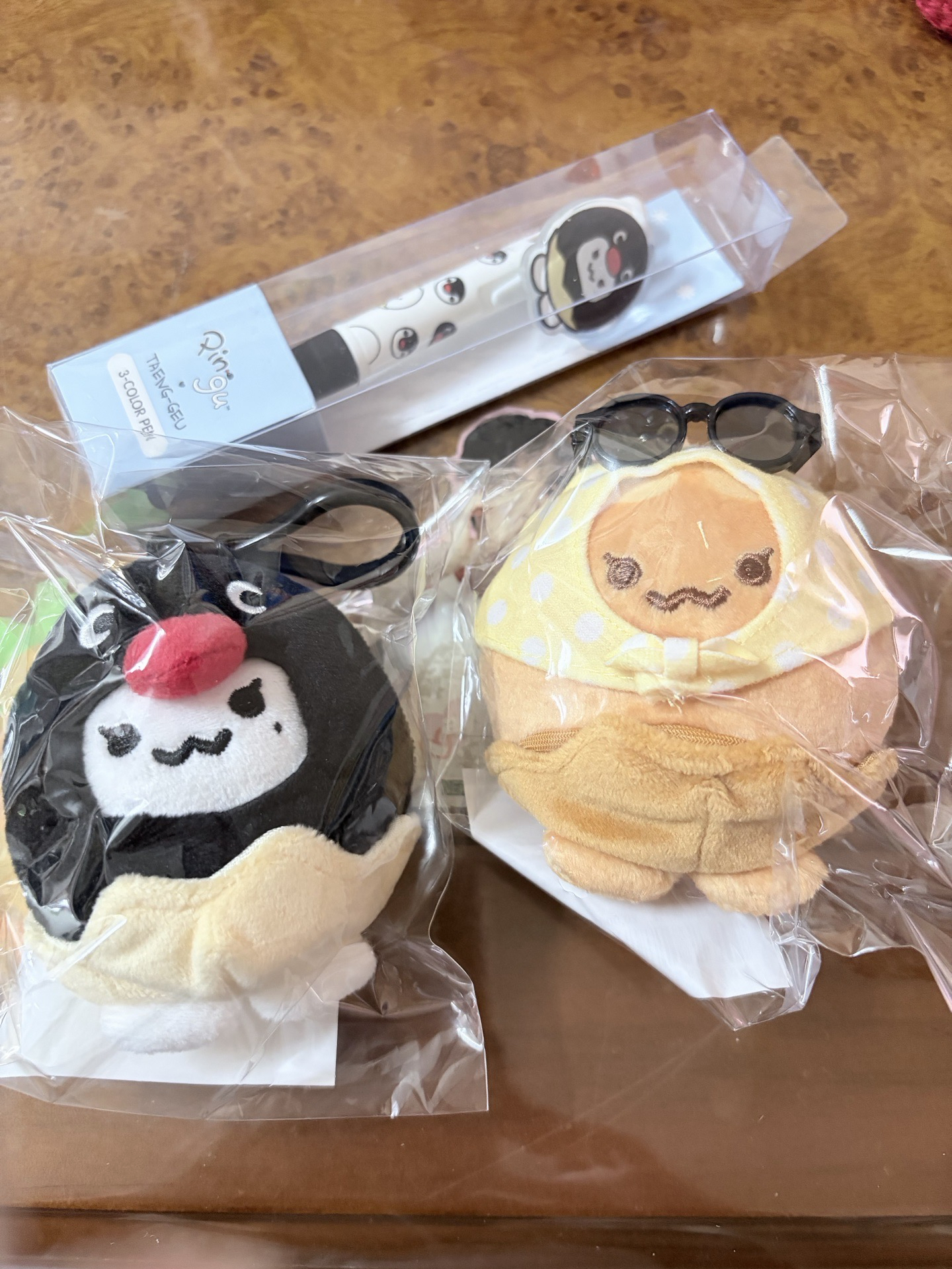 太妍 曬黑蛋+PINGU蛋+PINGU原子筆