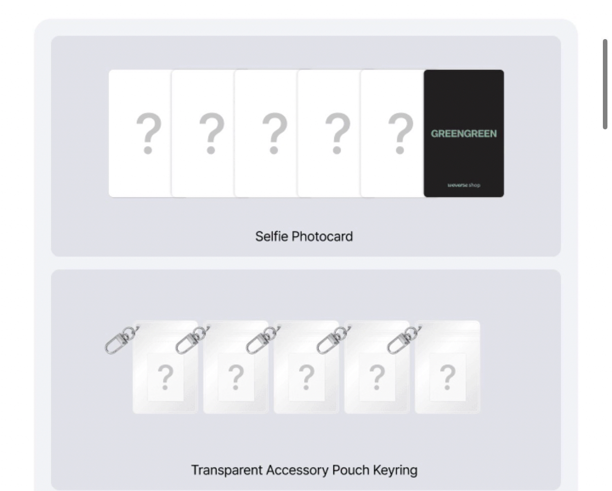 迷二 wvs預售特典(5張）+鑰匙圈（5個）
