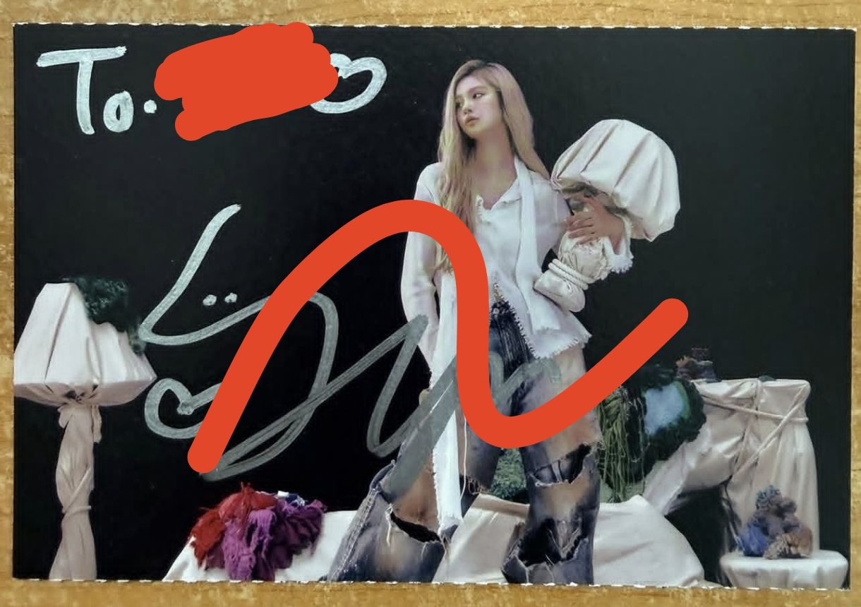 💌Sullyoon親簽 To簽