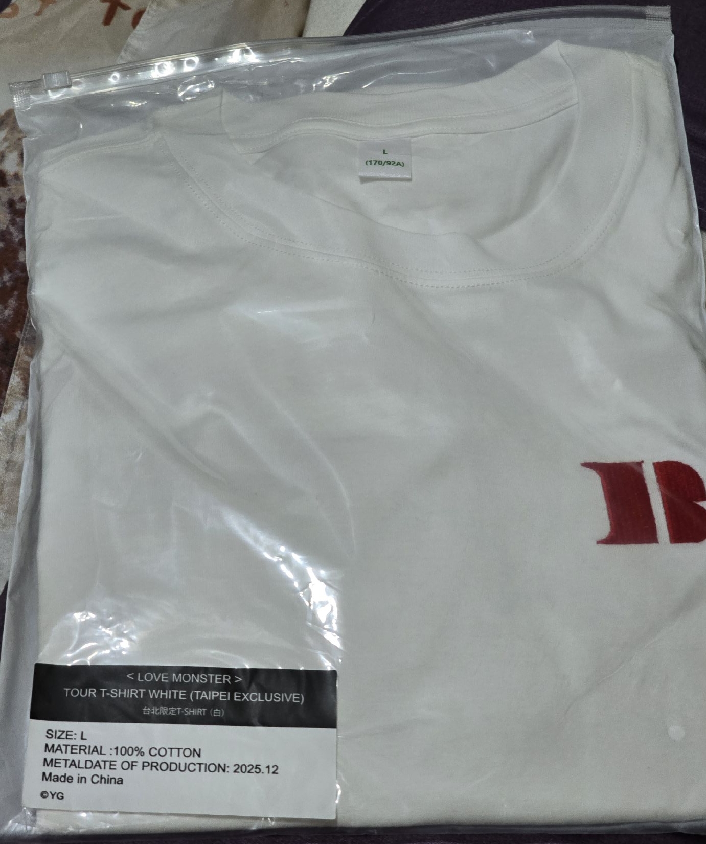 寶怪台北場限定白T