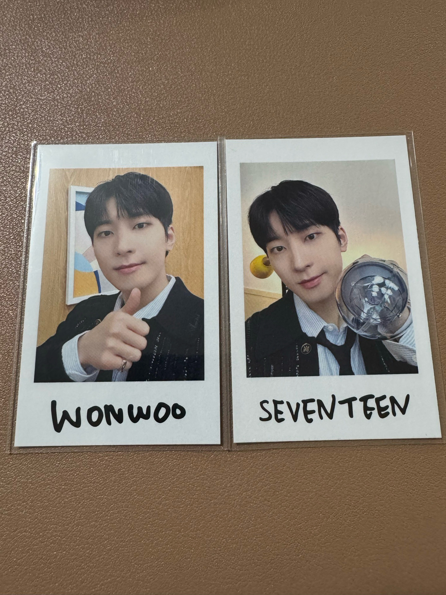 SVT WONWOO 圓佑 Holiday 拍立得