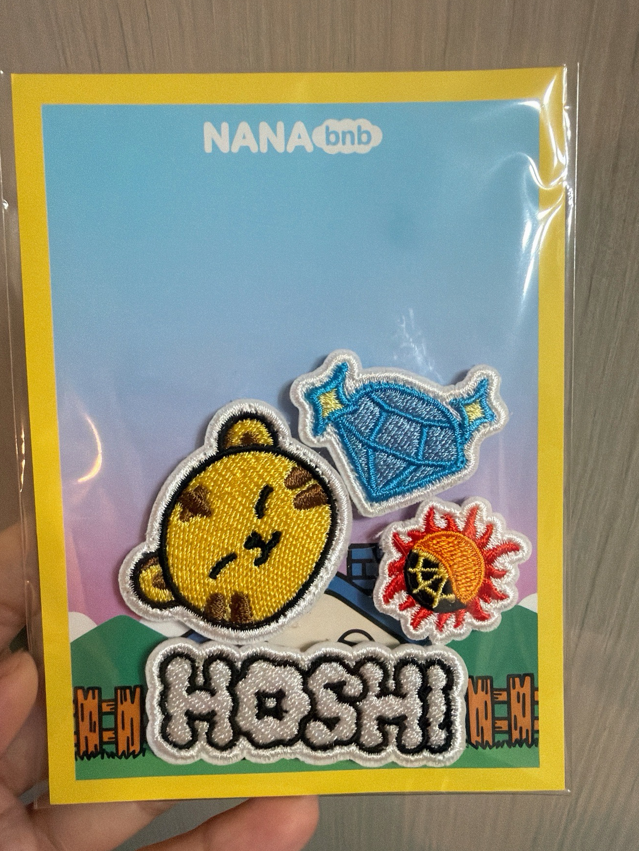 SEVENTEEN NANA bnb 魔鬼氈布章 襟章 hoshi 榮