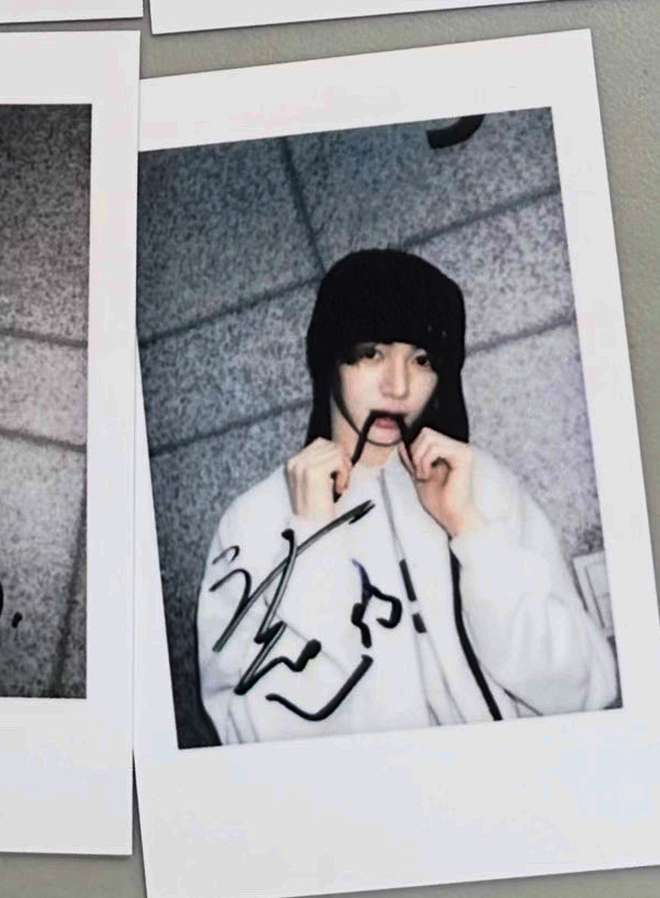 韓振上海簽售中簽卡