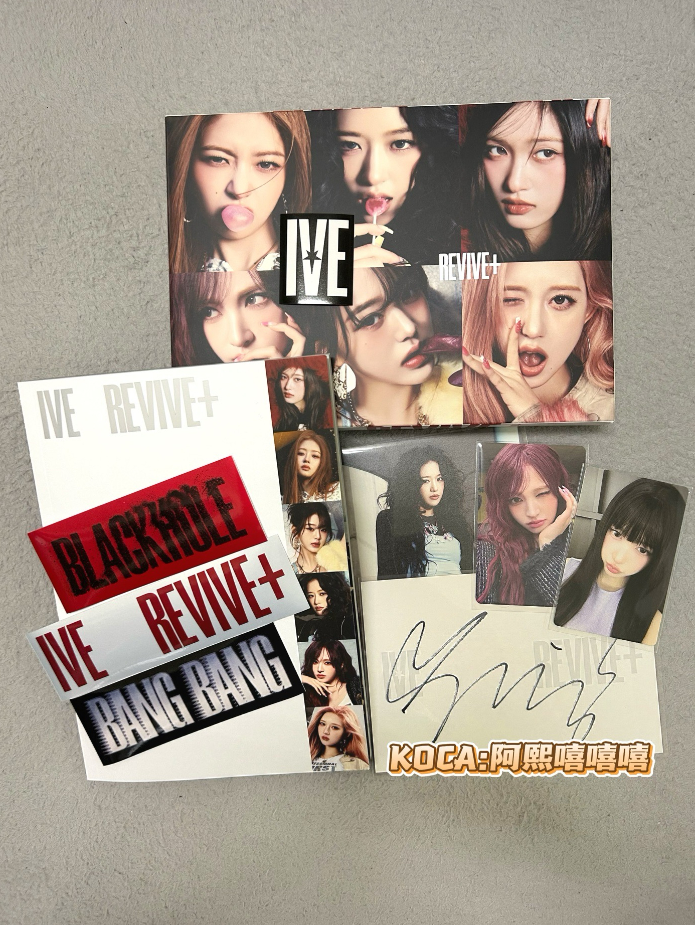 IVE 美網李瑞親簽+WM特典