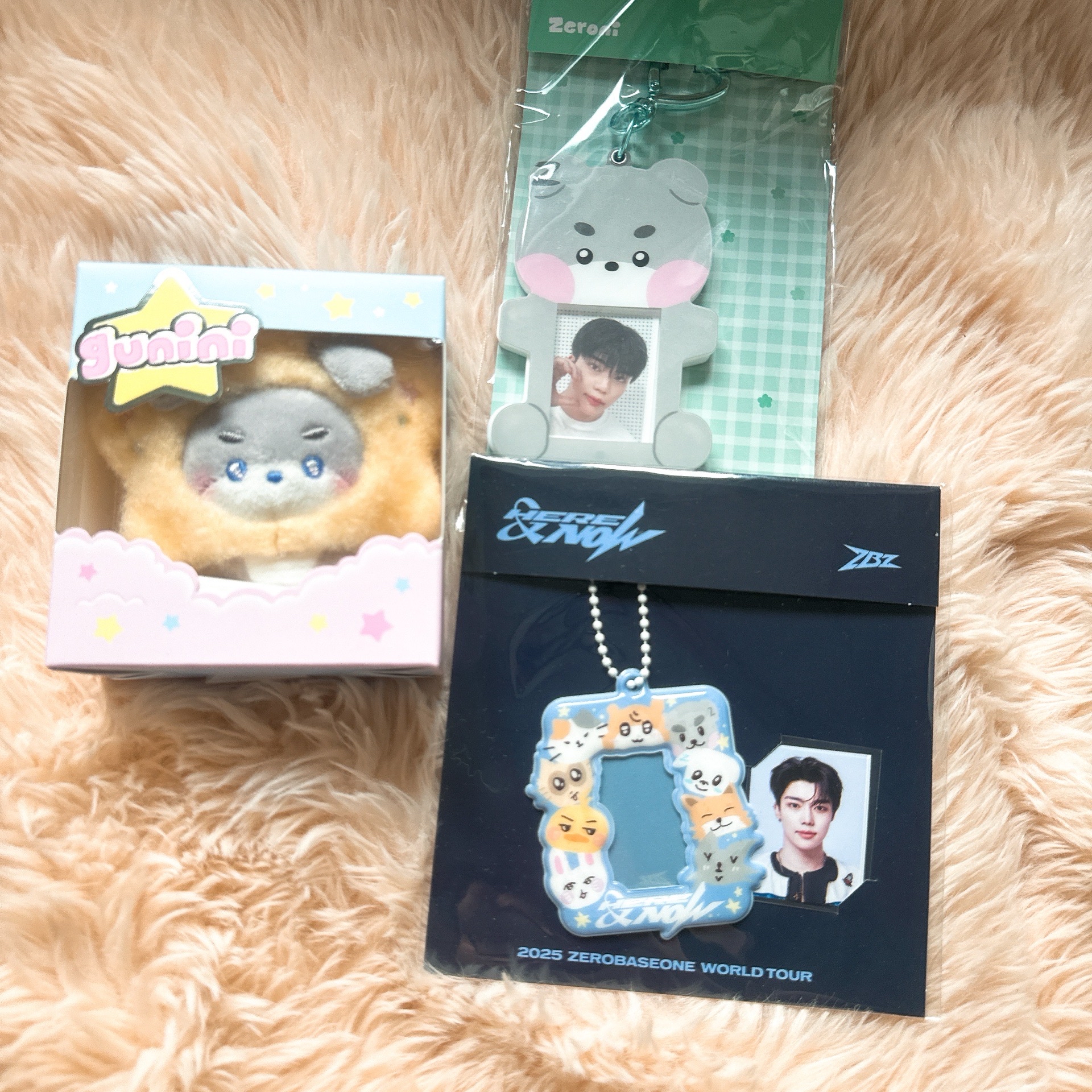 Zerobaseone ZB1 Zeroni 乾旭 星星娃+nini&二巡證件吊飾卡套