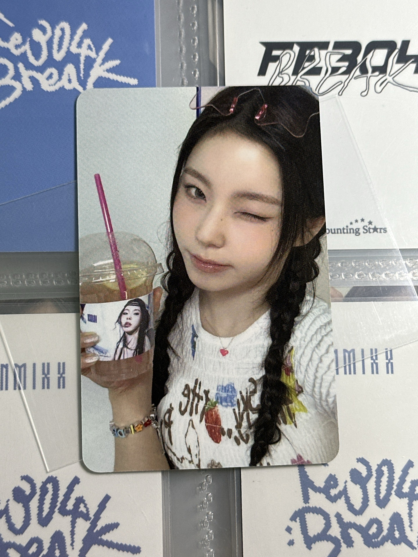 NMIXX sr6.0多巴胺中簽圭 中文卡背